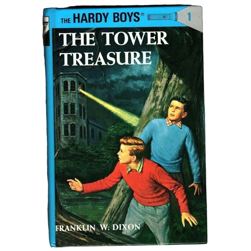 The Hardy Boys 01: The Tower Treasure Frank Dixon 1993 Vintage Hardcover